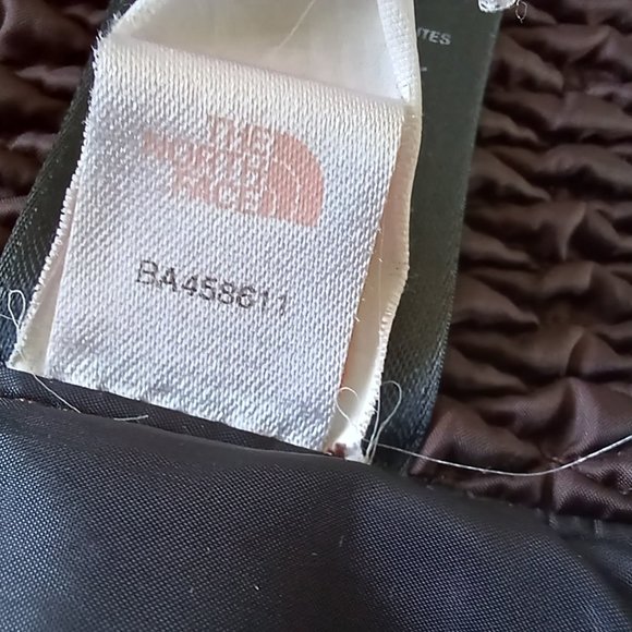 North Face Womens Medium Brown Faux Fur Winter Puffer Down Jacket Ladies Coat M - Picture 6 of 9